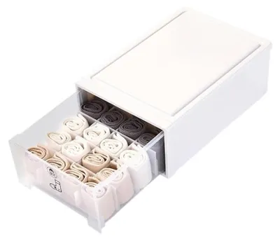 Produktbild von Aufbewahrungsbox für Unterwäsche und Schmuck mit 24 Fächern