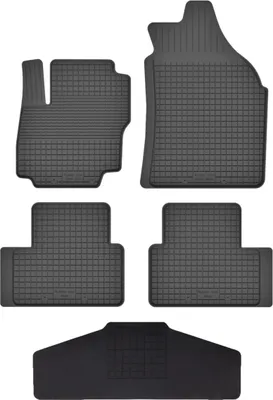 Produktbild von Gummi Fußmatten Set Für: Ford  Escape Mk3 (2012-) Gummimatten Schwarz