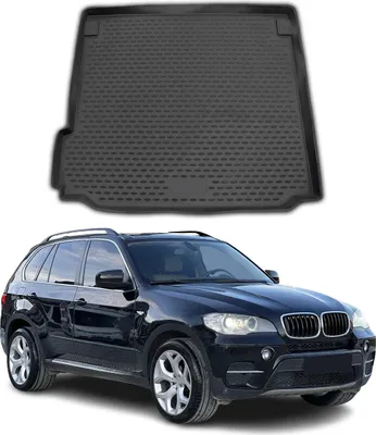 Image de Tapis de coffre pour BMW X5 E70 2006-2013 Caoutchouc TPE Noir