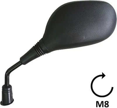 Produktbild von Bcr Peugeot Tweet 50/125/150cc Linker Außenspiegel Silber  Silber One Size
