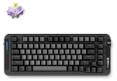 Zdjęcie produktu dla MCHOSE X75-1A klawiatura mechaniczna do gier, bezprzewodowa, Hyacinth Switch