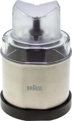 Produktbild von Braun MQ 60 Kaffeemühle Aufsatz Edelstahl