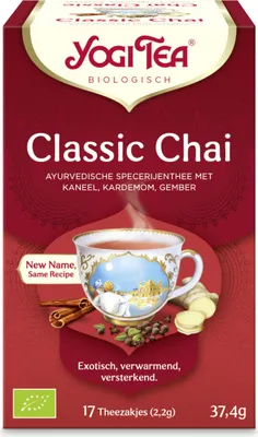 Produktbild von Yogi Tea Klassischer Zimt-Gewürztee,  17 x 1,8 Gramm