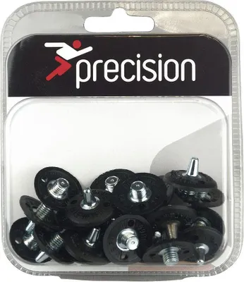 Produktbild von Precision - Nieten "County" 20er-Pack RD569 (Einheitsgröße) (Schwarz/Silber)