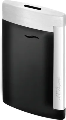 Produktbild von Feuerzeug S.T.Dupont Slim 7 0277 Unisex Schwarzes Silber Synthetik
