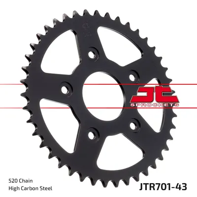 Produktbild von Kettenrad 43Z 520 SW