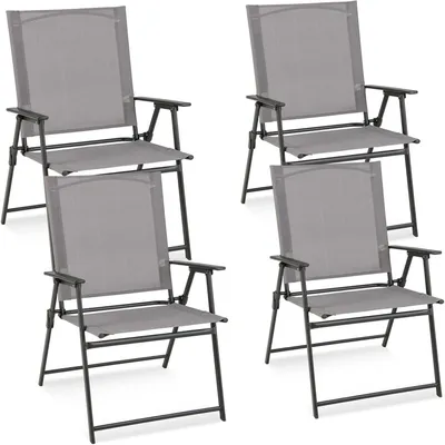 Immagine prodotto di Sedie da giardino - Set di sedie da giardino - Sedie per balcone - Sedie pieghevoli - Sedie per esterni - Sedie con schienale alto