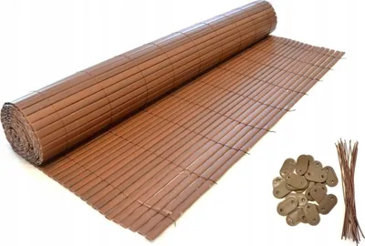 Produktbild von DIXIE STORE PVC Sichtschutzmatte Balkonverkleidung - 1 x 3 m - Braun