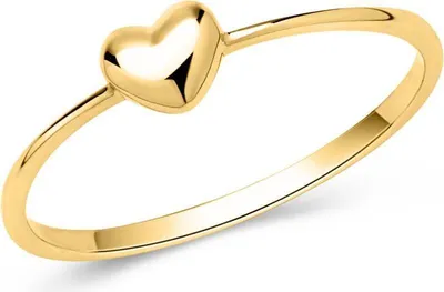 Produktbild von Zierlicher 333er Goldring mit Herzform GR0138 (Größe: 50mm)