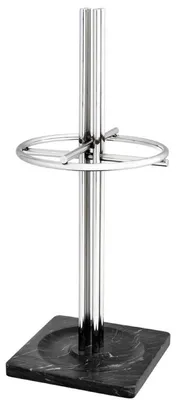 Immagine prodotto di Casa Padrino portaombrelli argento / nero Ø 34 x h. 80 cm - Accessori