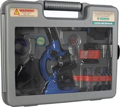 Immagine prodotto di Konus Microscope Konuscience 1200x - Strumento da laboratorio ad alte prestazioni