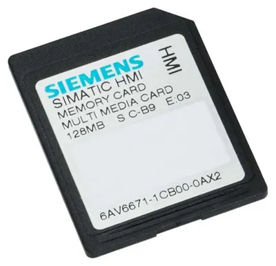 Zdjęcie produktu dla Siemens 6AV6671-1CB00-0AX2, 128 GB, MMC, Czarny