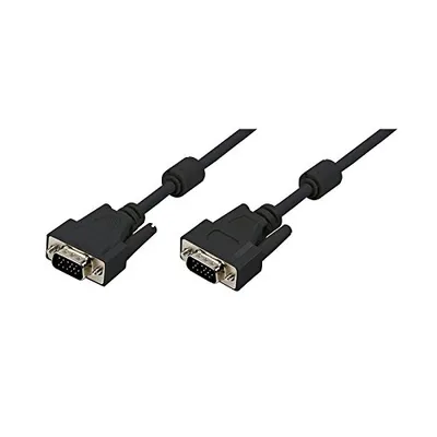 Produktbild von LogiLink CV0017, 15 m, VGA (D-Sub), VGA (D-Sub), Schwarz, Männlich/Männlich, RoHS