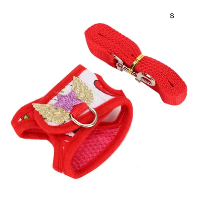 Image de Laisse pour animaux de compagnie,Harnais pour animaux de compagnie,Laisse pour lapin,Sangle de poitrine pour chat,Fournitures pour animaux de compagnie