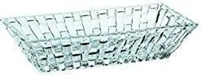 Zdjęcie produktu dla Nachtmann Vorteilsset 4 x 2 Glas/Stck Schale rechteckig 4427/17cm Bossa Nova 97783 und Geschenk + Spende
