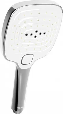 Produktbild von Mexen R-17 3-Funktions-Duschgriff, Chrom/Weiß - 79517-02