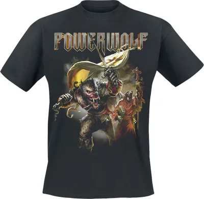 Produktbild von Powerwolf T-Shirt Herren Sinners Of The Seven Seas schwarz L