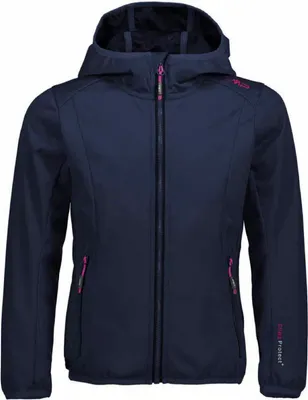 Produktbild von Cmp Girl Fix Hood Jacket Black Blue 116
