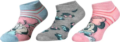 Image de Disney Mickey & Minnie - Chaussettes de sport (lot de 3) Rose 31/34 Disney