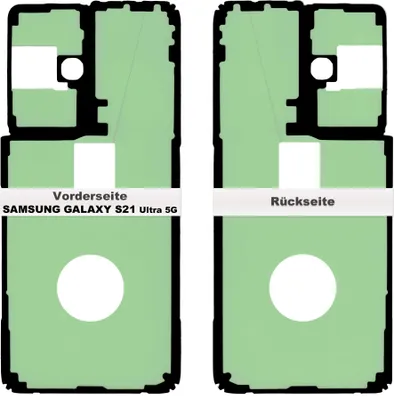 Produktbild von Samsung Galaxy S21 Ultra Akkudeckel Klebefolie Kleber Backcover Rahmen Batterie Glue