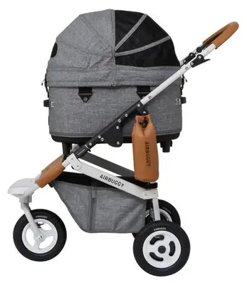 Produktbild von AirBuggy Dome 3 Regular - Erde Grau | Luxe Hondenbuggy