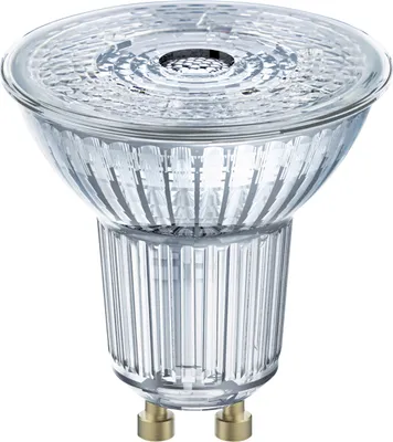 Produktbild von OSRAM LED-Spot "BASE PAR16", 2.6W ersetzt 35W, GU10, Warmweiß, klar, 2 Stück (00217678)