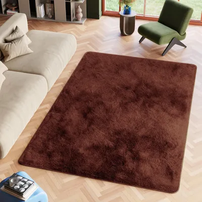 Obrázek produktu pro Tapiso koberec SILK Modern Brown obývací pokoj ÖKOTEX 80 x 150 cm