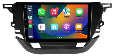 Immagine prodotto di Autoradio Android da 9 pollici con 64 GB per Opel Corsa F 2019-2023 con CarPlay, Android Auto, navigatore e Bluetooth