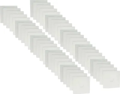 Produktbild von vhbw 50x Luftfilter kompatibel mit Helios ELS-sys GBVEO100, ELS-sys GAVEIO 60, ELSN-Serie, ELF-Serie Lüfter, Ventilator, Lüftungsgerät