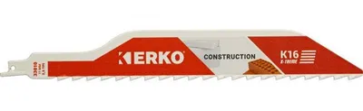 Produktbild von Hartmetallbestückte Säbelsägeblätter, 1 Blatt, 2,5 Zähne pro Zoll (10 mm), 300 x 40 x 1,6 mm
