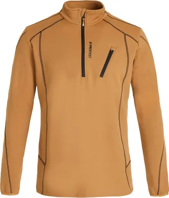 Produktbild von PROTEST HUMANS 1/4 zip top Fudgecamel Fudgecamel L