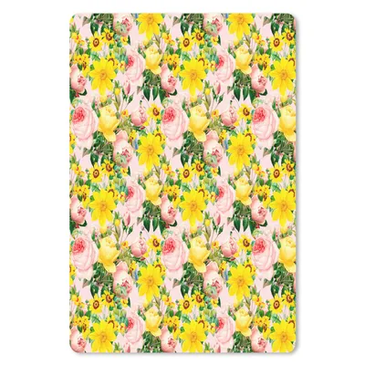 Produktbild von MuchoWow® Mauspad Mousepad Blumen - Rosen - Farben 18x27 cm - Mousepads - Maus Mat - Pad - Mausunterlage