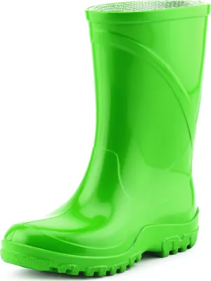 Produktbild von Ladeheid Kinder Mädchen Jungen PVC Gummistiefel Regenstiefel KL002BW (Grün, 25/26 EU)