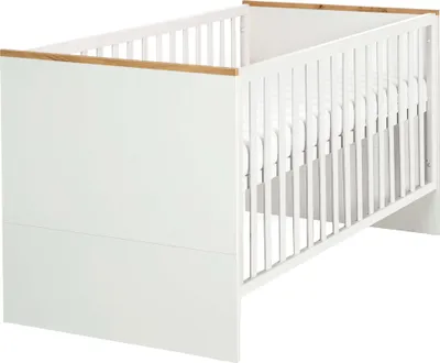 Produktbild von roba Kombi-Kinderbett 'Finn', höhenverstellbar, mitwachsend, 3 Schlupfsprossen, 70x140 cm, umbaubar
