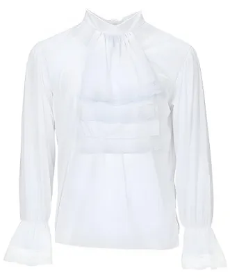 Immagine prodotto di M/L Camicia da vampiro con jabot