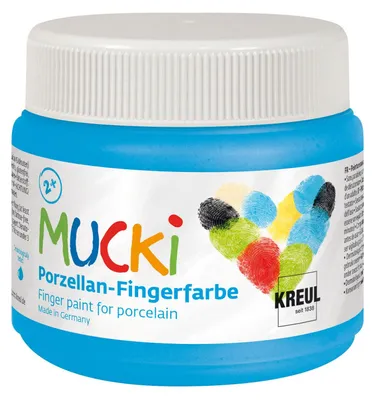 Produktbild von Kreul Kinder MUCKI Fingerfarbe Porzellan 150 ml