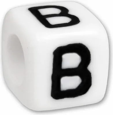 Produktbild von Bead Buchstabe B Beads für Armband KSPPWB