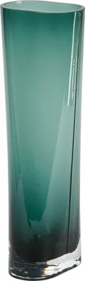 Produktbild von Lambert Giorgione Vase Glas, petrol H 30 cm D 10x6 cm 17505