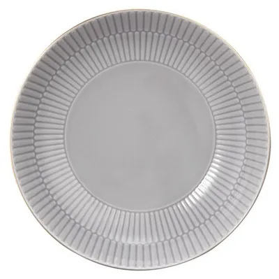 Produktbild von Seltmann Weiden Amina silbergrau/Goldrand Suppenteller 21 cm