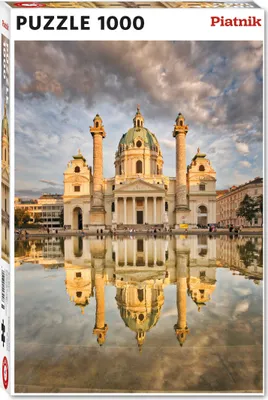 Produktbild von Piatnik Puzzle Karlskirche Wien 1000 Teile - Erwachsene Puzzle