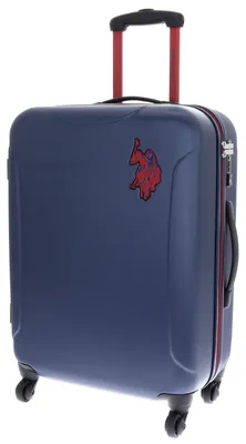 Produktbild von U.S. POLO ASSN. NewLeader Hard Case Trolley Blue dunkelblau 65cm