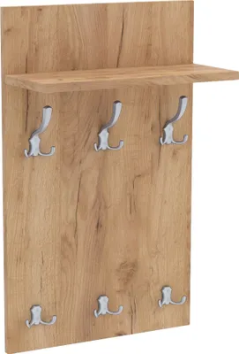 Obrázek produktu pro AKKE Gold Craft šatní panel MIDI - ALU háčky ŠxV: 50x90 cm