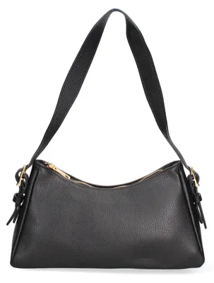 Produktbild von Gave Lux Damen Schultertasche aus Ledollar mit Reißverschluss Italy Bianco UNICA 31x17x10 cm