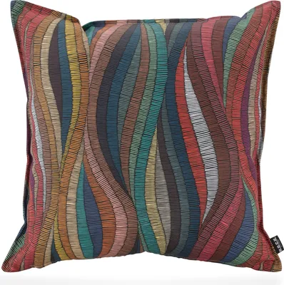 Produktbild von H.O.C.K. Peggy multicolor Outdoor Kissen mit Biese 50x50cm bunt design