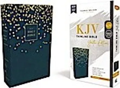 Produktbild von KJV Holy Bible: Thinline Youth Edition, Blue Leathersoft, Red Letter, Comfort Print: King James Version