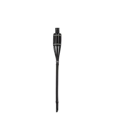 Image de Torche de jardin en bambou noire