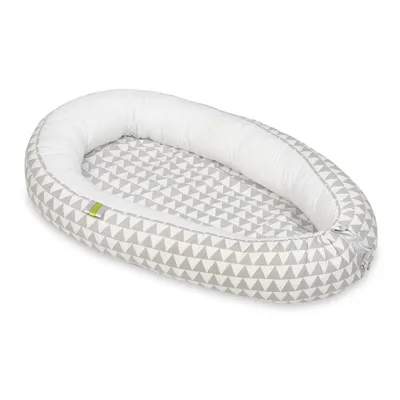 Image de Sac de couchage Cocoon Triangles blancs et gris-blancs