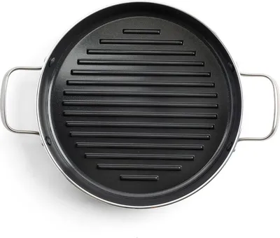 Produktbild von Dagelijkse Kost Keramik-Grillpfanne Ø28cm - PFAS-frei - 2 Griffe - Ofenfest bis 200°C