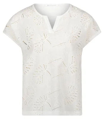 Produktbild von Freizeit-Shirt mit Neckholder-Ausschnitt, gerader Passform, 60 cm Gesamtlänge