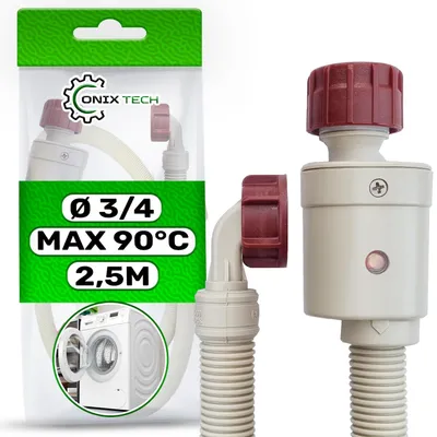 Wasserzulaufschlauch-Verlängerung 2,5 m, 3/4 Zoll, Aquastop